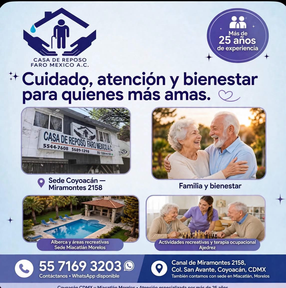 Bienestar y actividades recreativas para adultos mayores